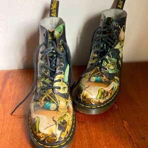 Dr. Martens Pascal Bosch Hell boots Rare 8 M/9 W